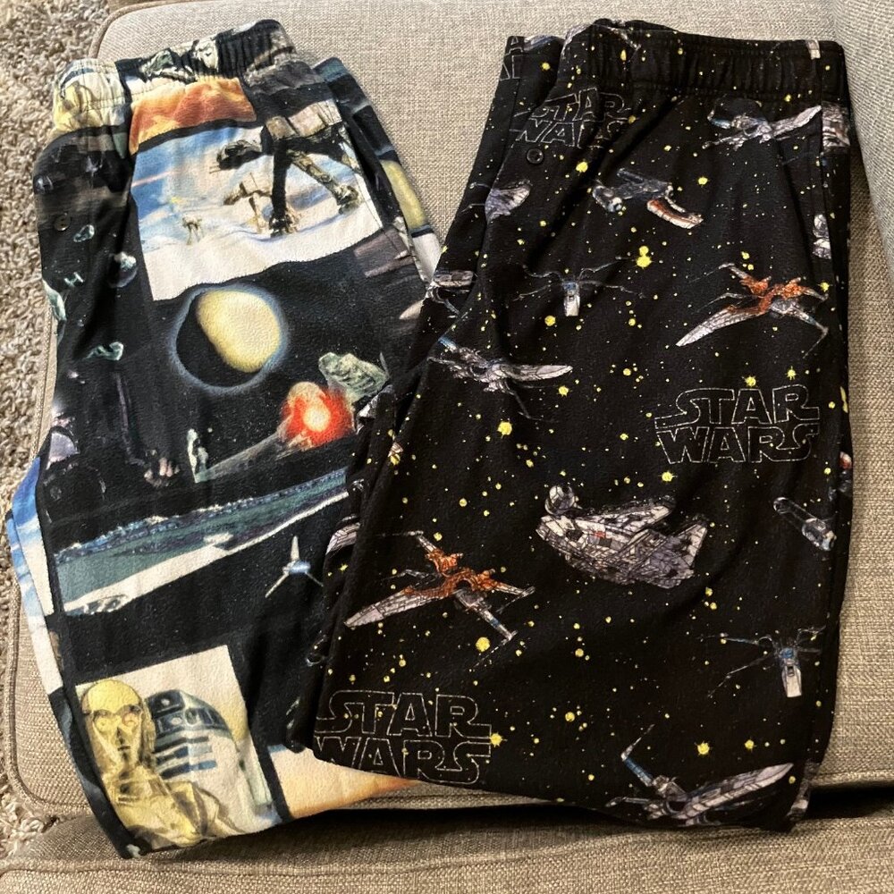 Stars Wars Men's Medium Sleep/Lounge Pants ( Set of 2)